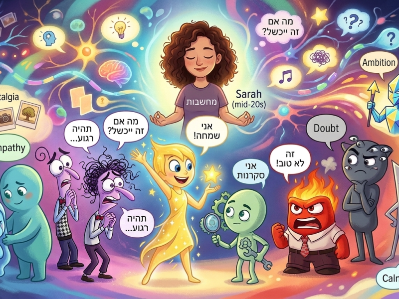 להתיידד עם הקול הפנימי שלנו: מי באמת מדבר לנו&nbsp;בראש?